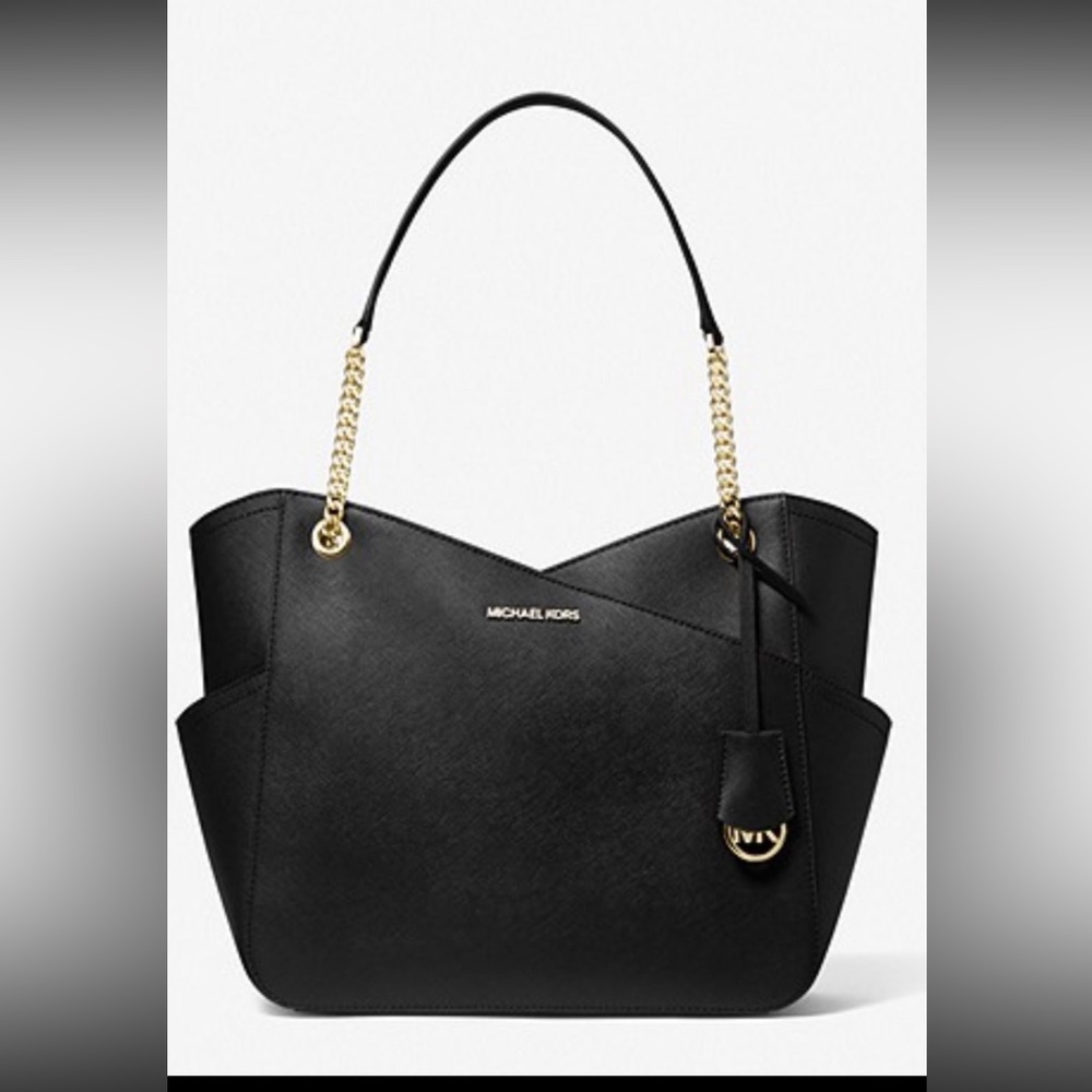 Michael Kors large jet set chain tote bag NWT
